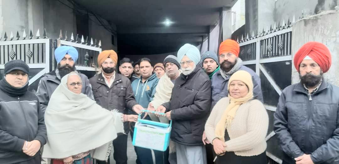 The eyes donated by Sarla Devi will bring light to the lives of two blind people.